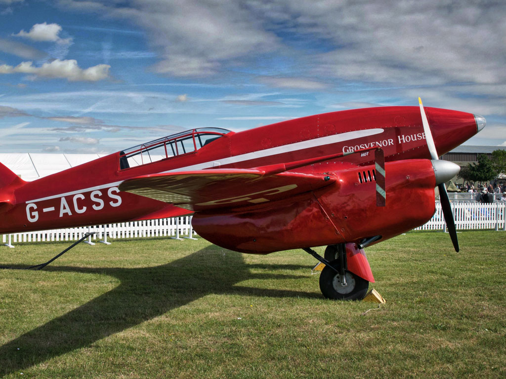 photo of an aeroplane from the shuttleworth collection